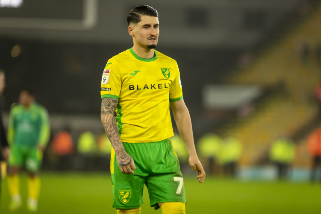 Borja Sainz during Norwich City v Millwall - Sky Bet Championship