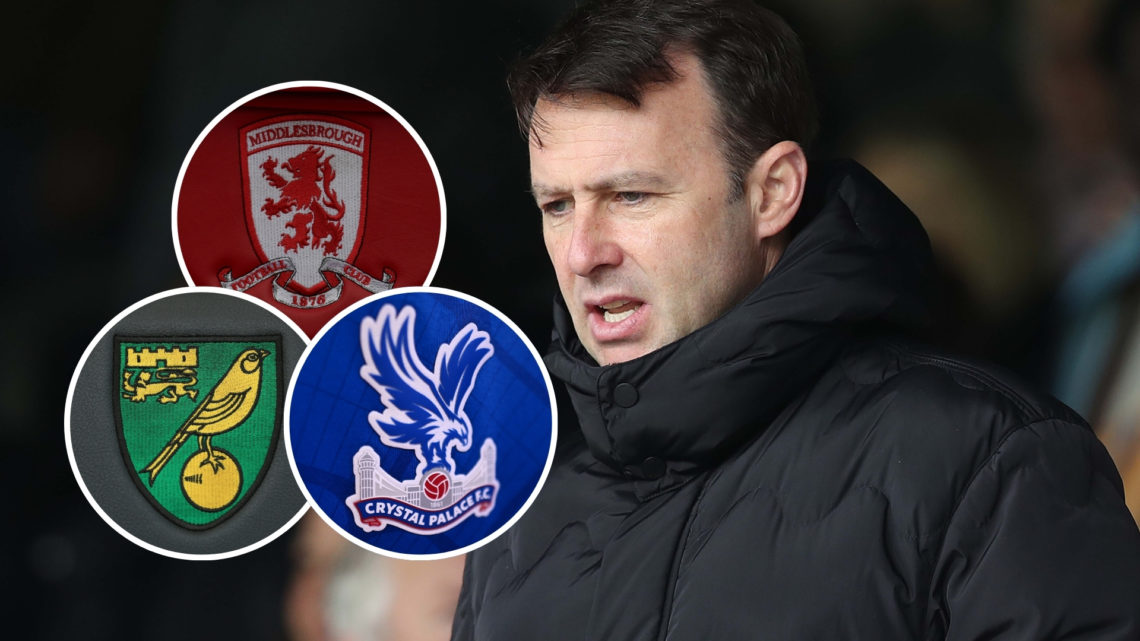 Dougie Freedman, Sporting Director of Crystal Palace, watches from the stands during the Barclays Women's Championship match between Crystal Palace...