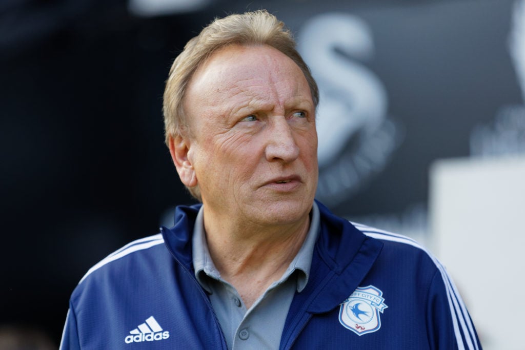 Neil Warnock in charge of Cardiff City