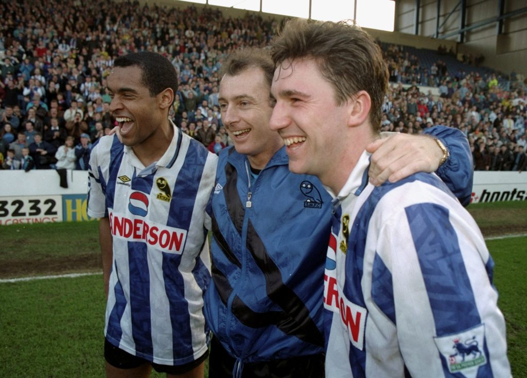 Trevor Francis, Mark Bright and David Hirst