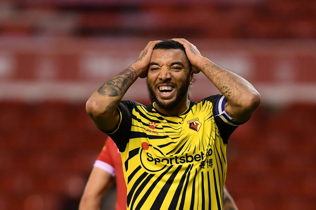 Troy Deeney during Nottingham Forest v Watford - Sky Bet Championship