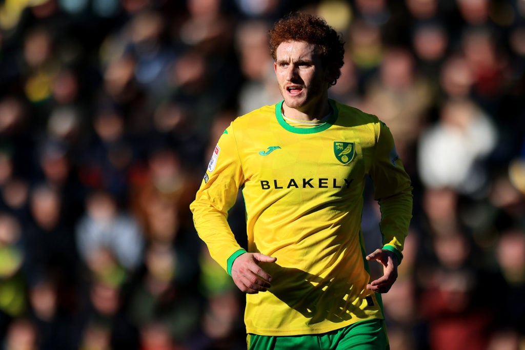 Josh Sargent during Norwich City FC v Swansea City AFC - Sky Bet Championship