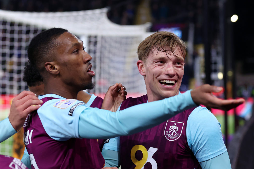 Zian Flemming for Burnley against Hull City