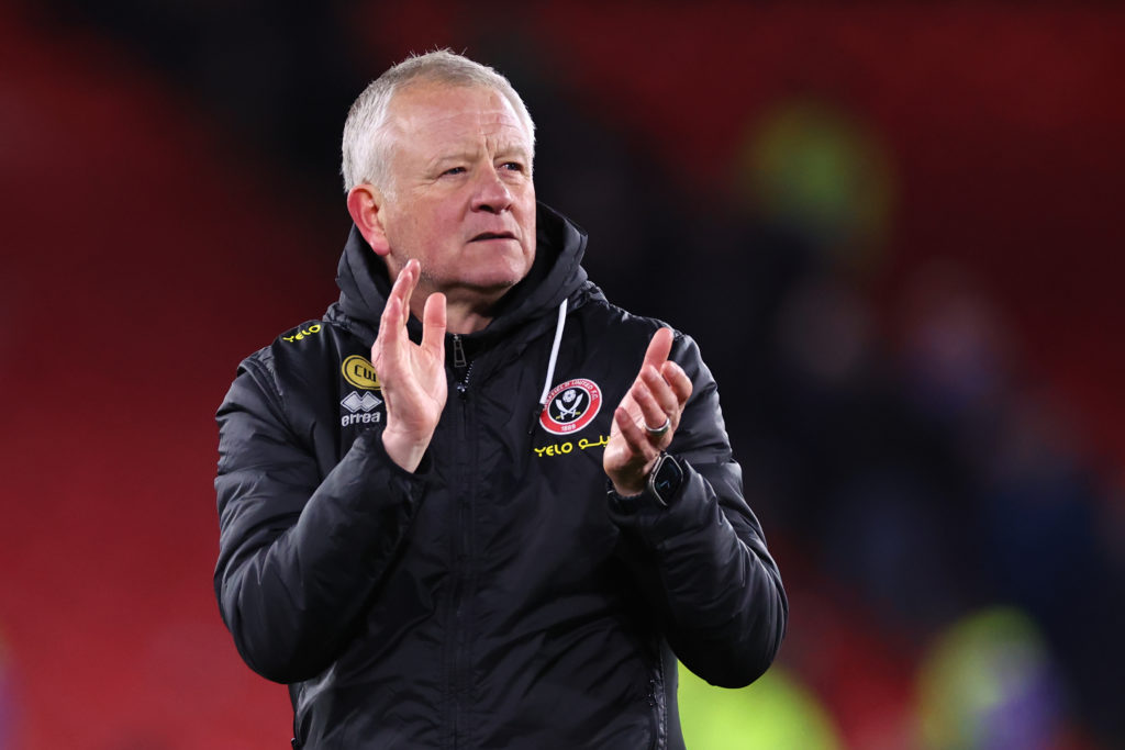 Chris Wilder after Sheffield United FC v Coventry City FC - Sky Bet Championship