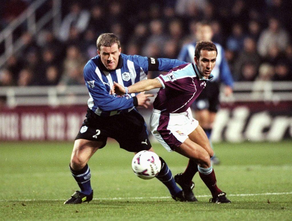 Paolo Di Canio and Peter Atherton
