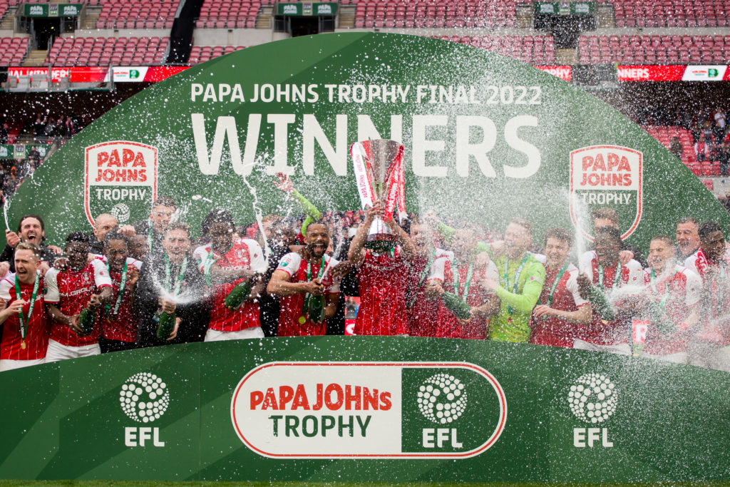 Sutton United v Rotherham United - EFL Trophy Final