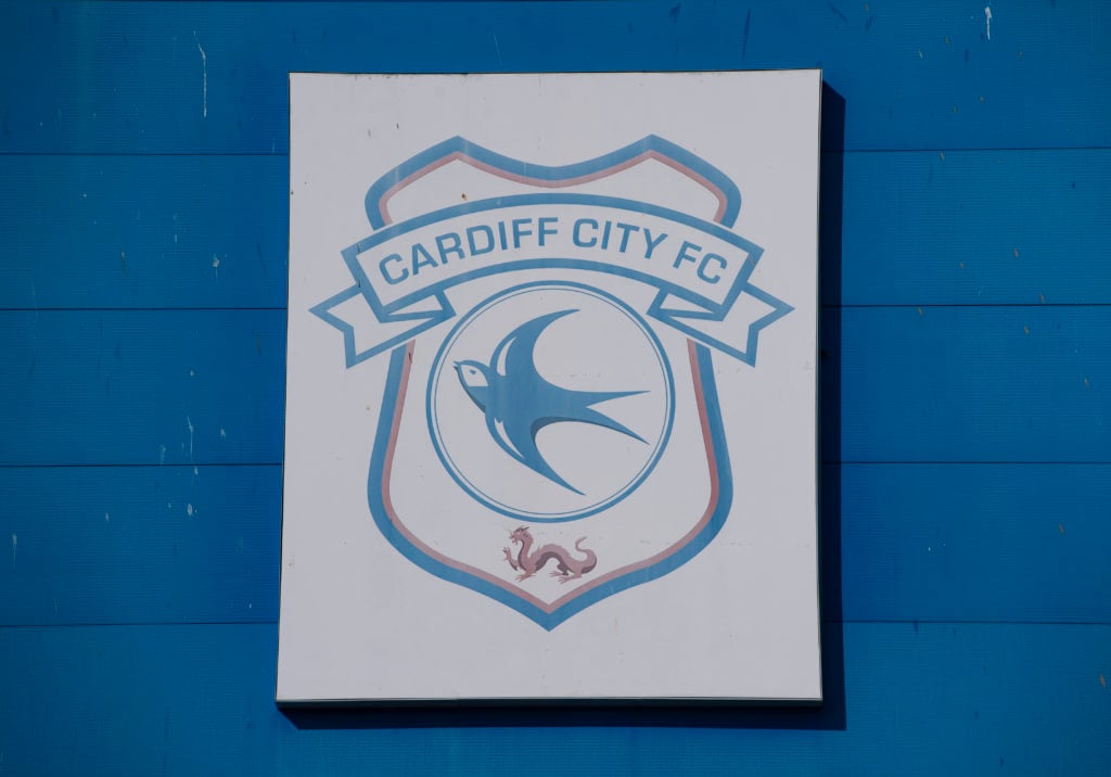 A detailed view of the Cardiff City Stadium