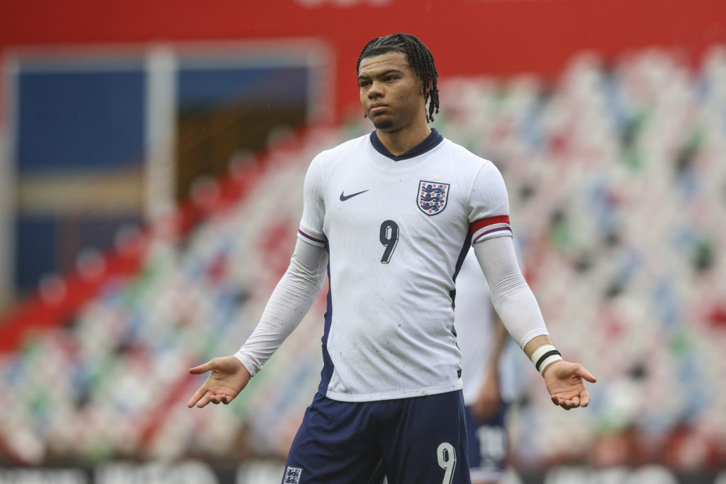 Dane Scarlett during Portugal v England - Elite Squad International