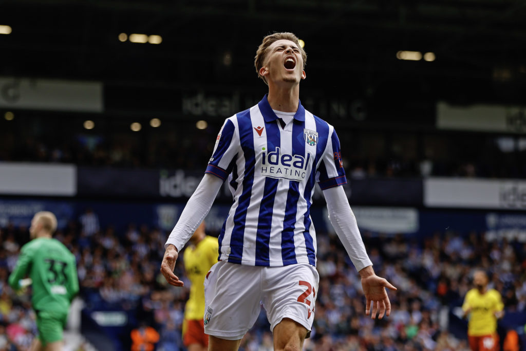 Isaac Price for West Brom against Watford