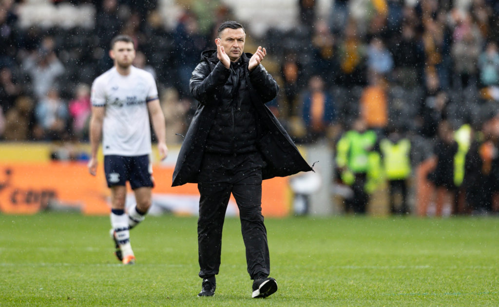 Paul Heckingbottom for Preston against Hull City
