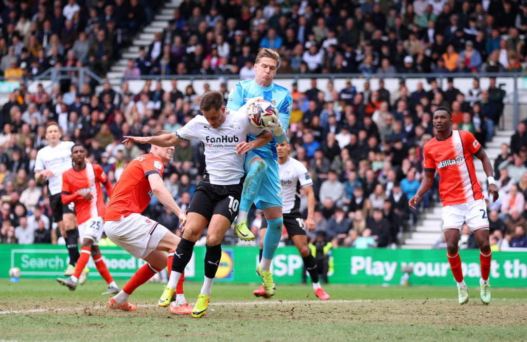 Derby County FC v Luton Town FC - Sky Bet Championship