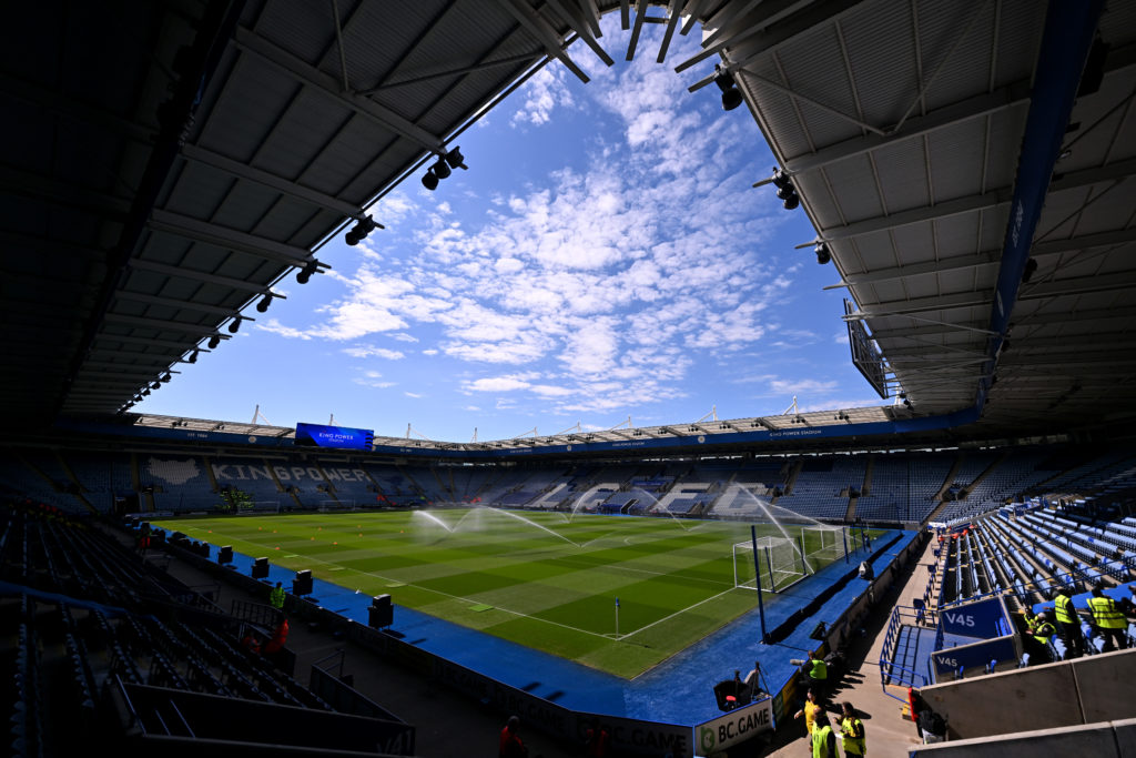 A general view of the King Power Stadium before Leicester City vs Liverpool