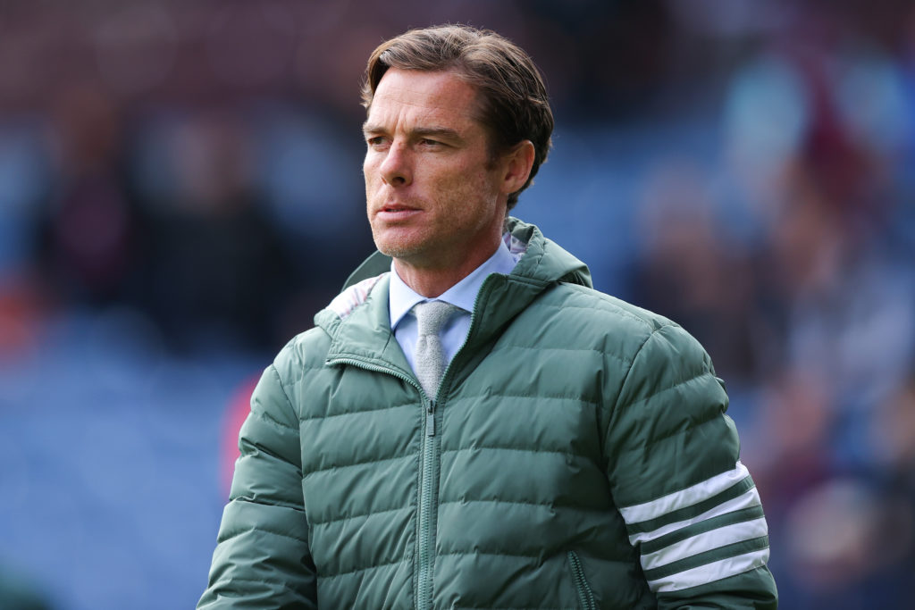 Scott Parker during Burnley FC vs Sheffield United FC in the Sky Bet Championship