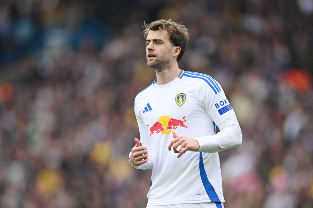 Patrick Bamford in action for Leeds United vs Stoke City FC