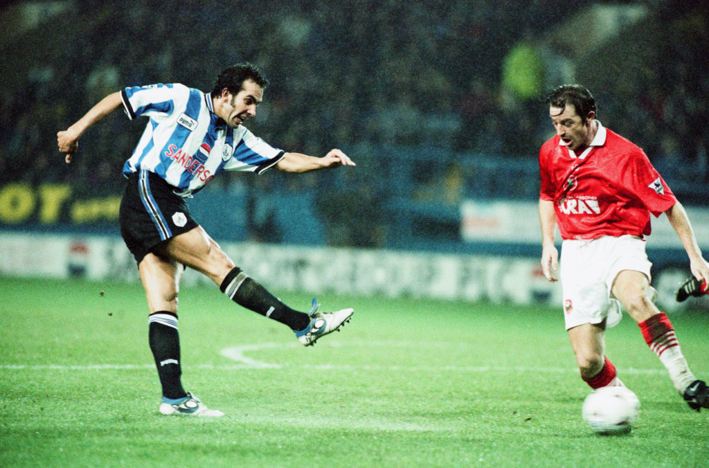 English Premier League match at Hillsborough.