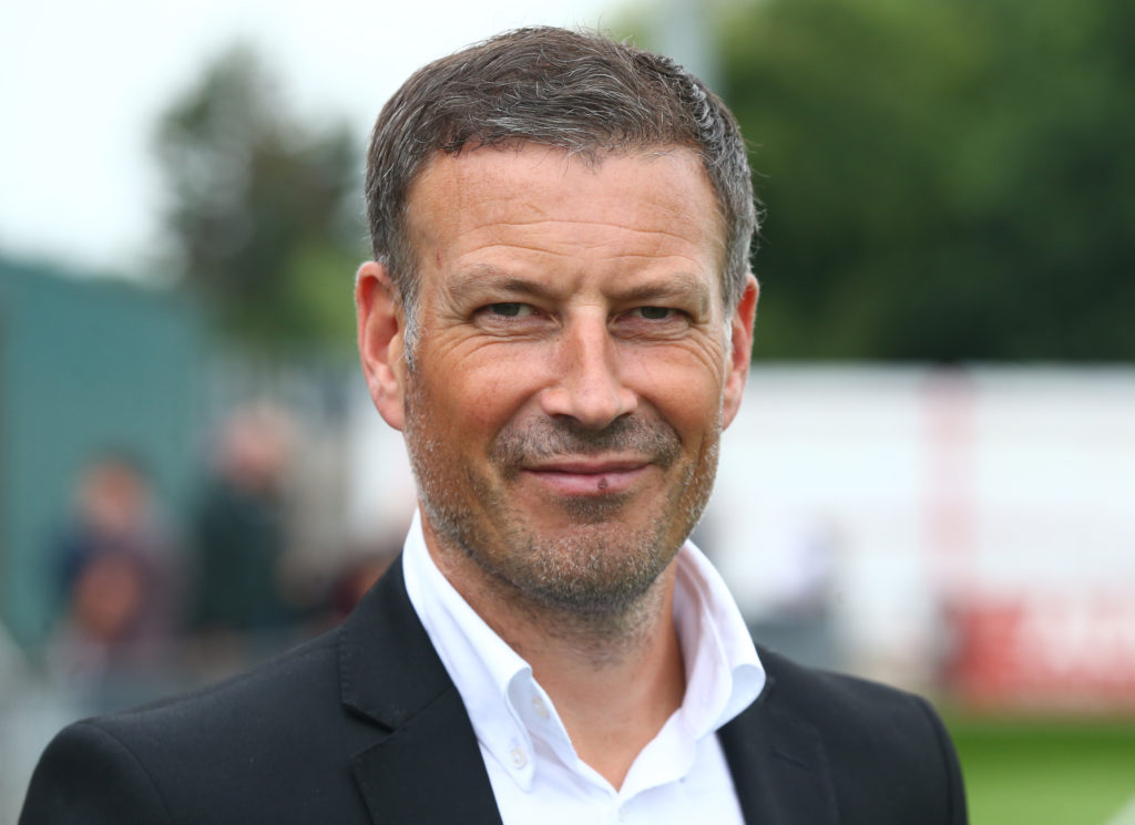Referee Mark Clattenburg during Conifa Paddy Power World Football Cup 2018 Semifinal B between Karpatalya against Szkely Land
