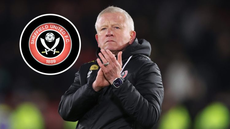 Chris Wilder and Sheffield United badge