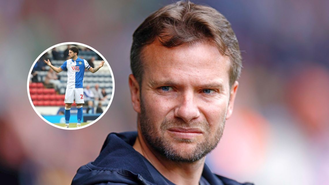 Watford coach Tom Cleverley. Inset, Blackburn Rovers captain Lewis Travis.