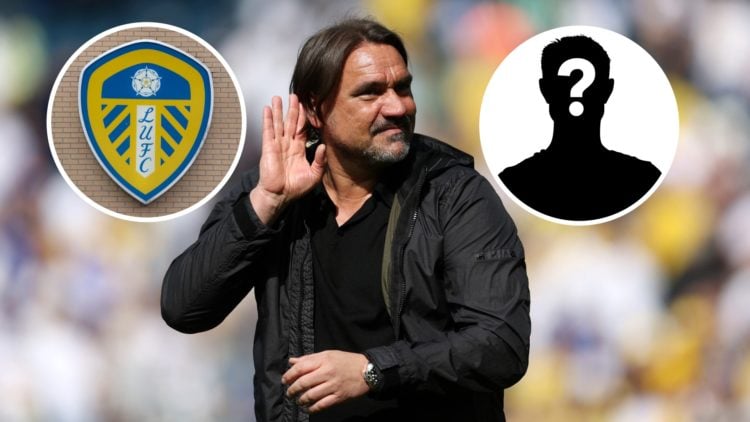 Daniel Farke, Leeds United badge and mystery icon