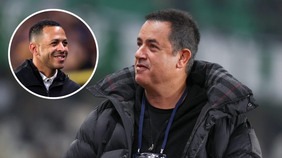 An image of Acun Ilicali with an inset of Liam Rosenior