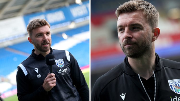 James Morrison speaks to the media after West Brom's draw with Cardiff City, James Morrison arrives for Cardiff vs West Brom