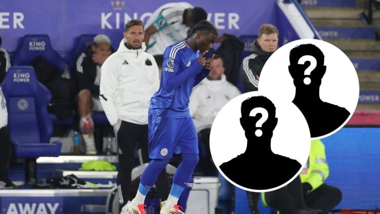 Leicester City winger Jeremy Monga makes his Premier League debut, inset of mystery men
