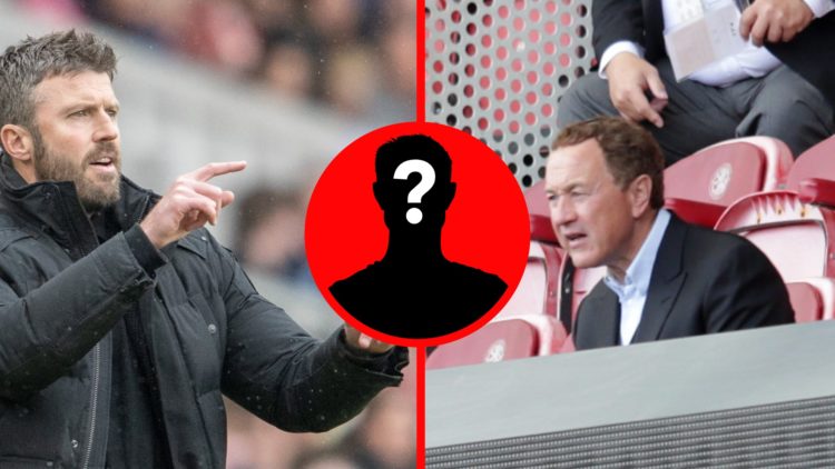 Middlesbrough owner Steve Gibson during the Sky Bet Championship match between Middlesbrough and AFC Bournemouth. Middlesbrough Manager Michael Car...