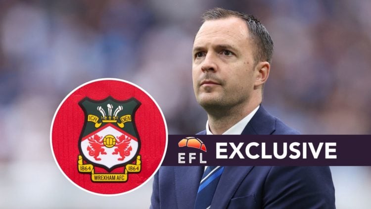 Chris Davies manager / head coach of Birmingham City applauds after the Vertu EFL Trophy Final match between Birmingham City and Peterborough Unite...