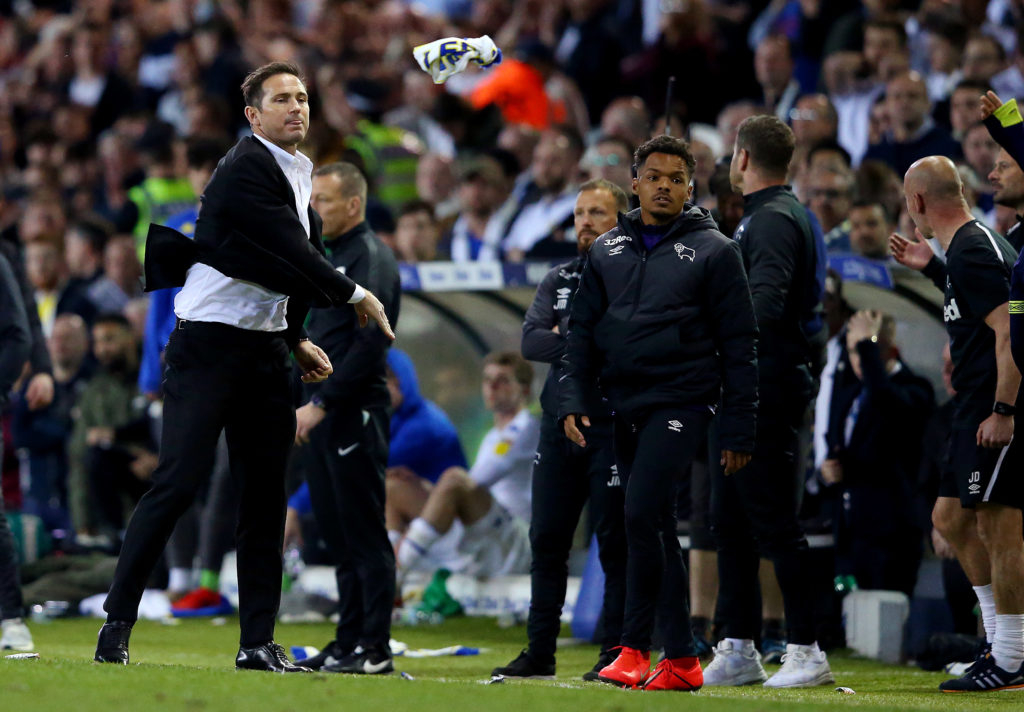 Leeds United v Derby County - Sky Bet Championship Play-off Semi Final: Second Leg
