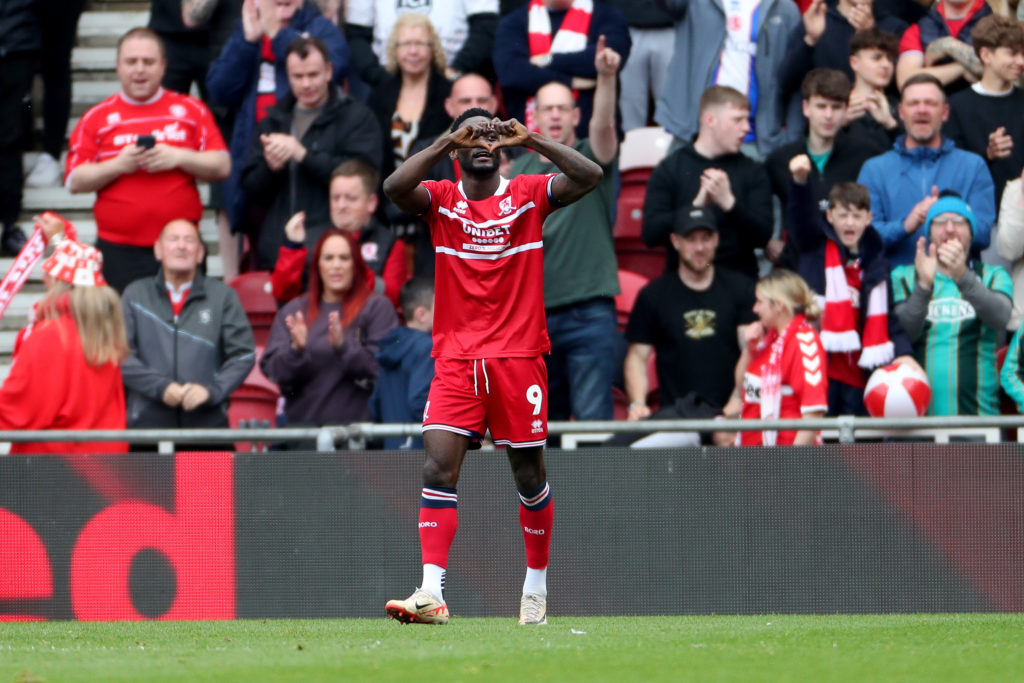 Emmanuel Latte Lath during Middlesbrough v Watford - Sky Bet Championship