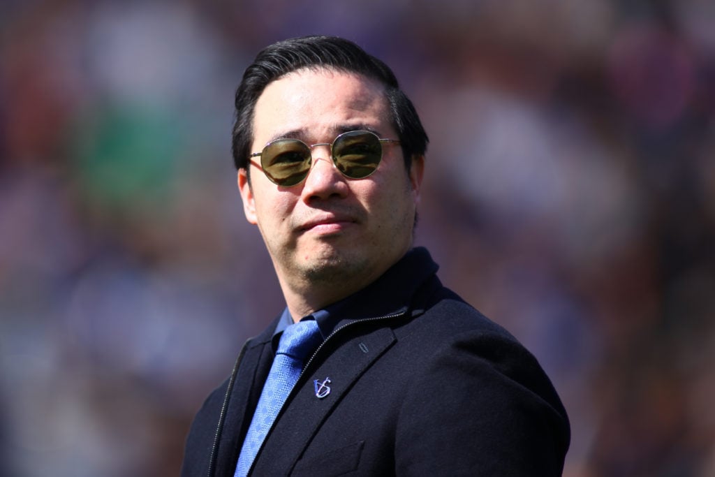 Leicester City chairman Aiyawatt Srivaddhanaprabha at Leicester City v Blackburn Rovers - Sky Bet Championship