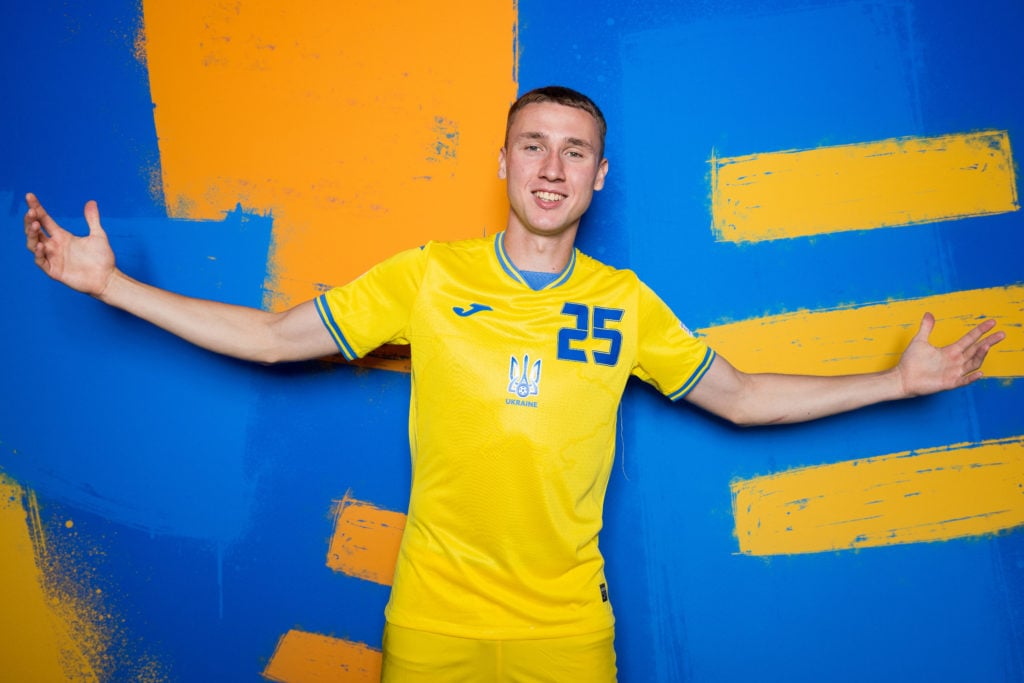 Vladyslav Vanat for Ukraine Portraits at UEFA EURO 2024