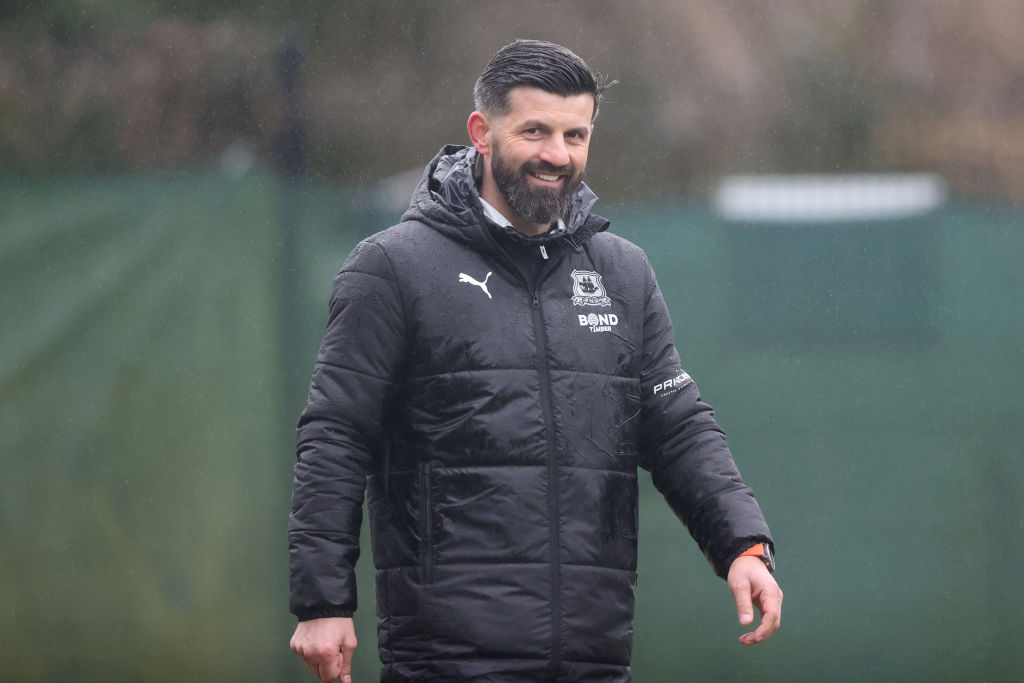 Plymouth Argyle Training Session