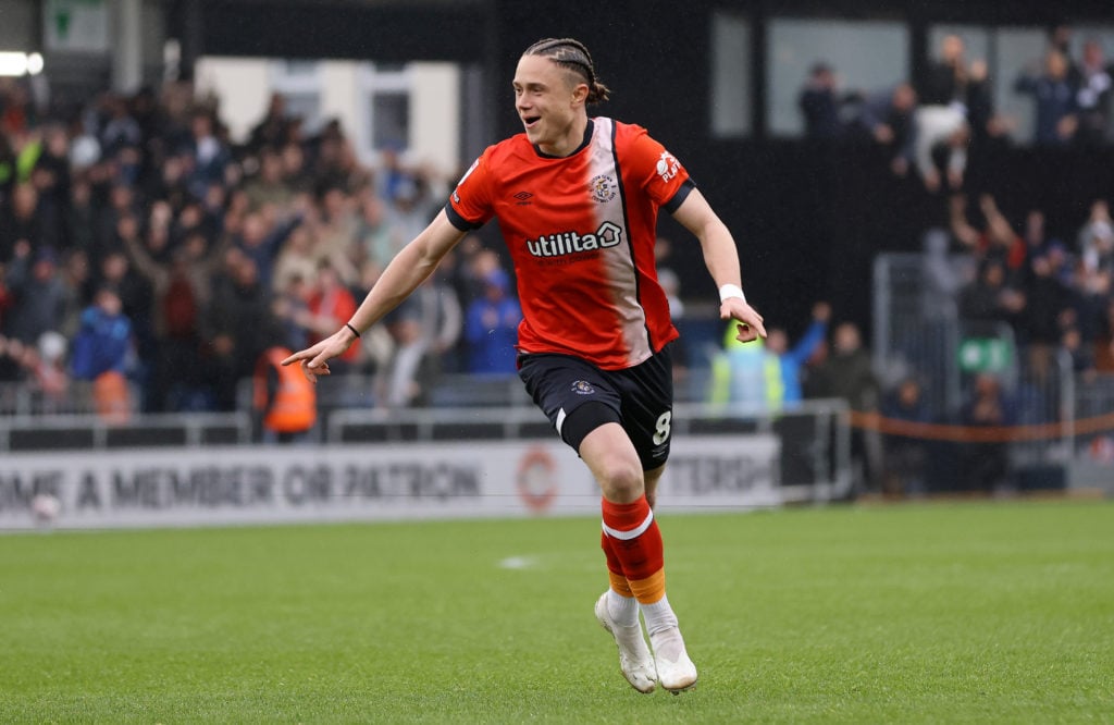 Thelo Aasgaard during Luton Town FC v Bristol City FC - Sky Bet Championship