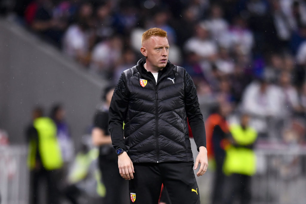 Will Still watches Olympique Lyonnais v Racing Club de Lens - Ligue 1 McDonald's