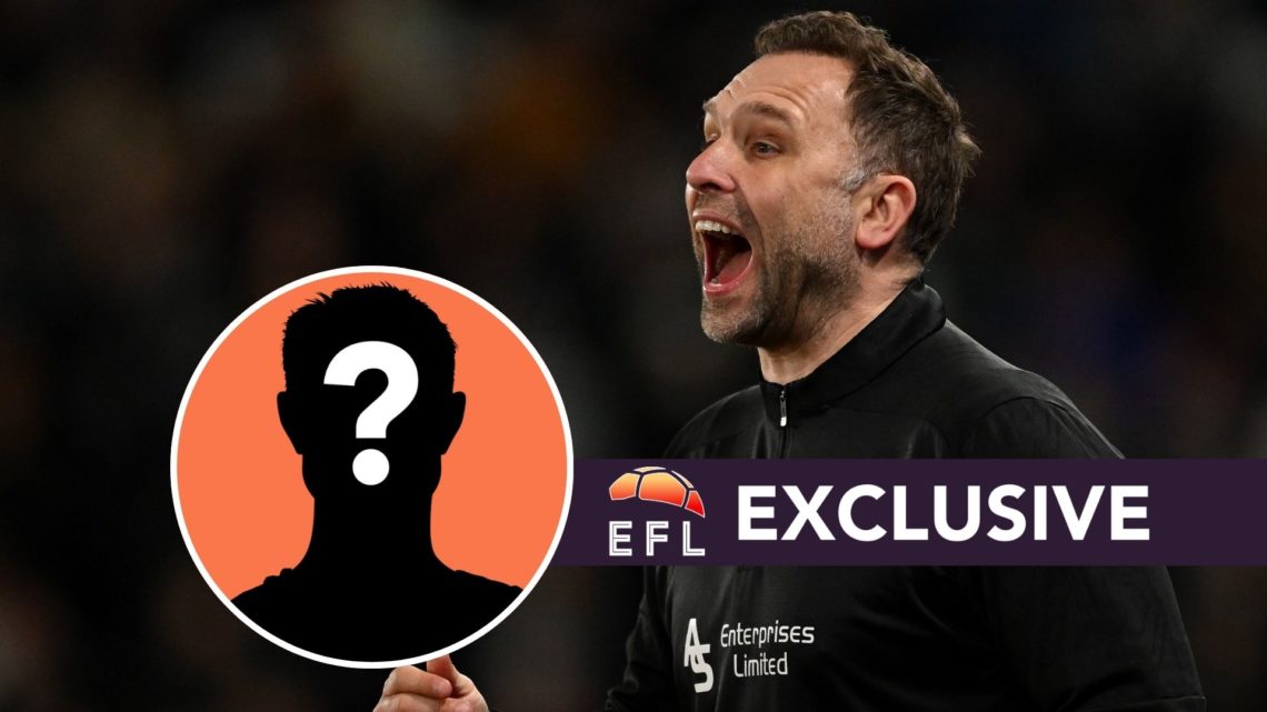 Derby County manager John Eustace during the Sky Bet Championship match between Derby County FC and Coventry City FC, Inset Mystery Player icon, Ov...