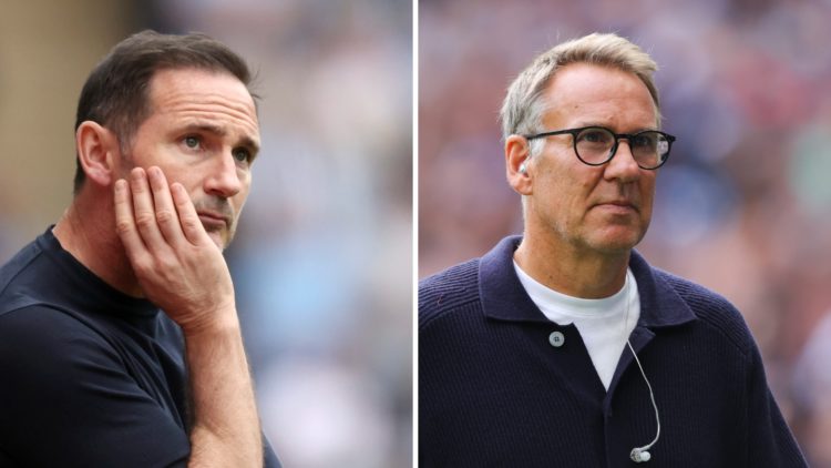 A split image of Frank Lampard and Paul Merson