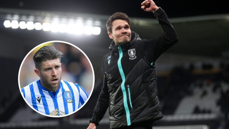 Sheffield Wednesday manager Danny Rohl. Inset, Josh Windass.