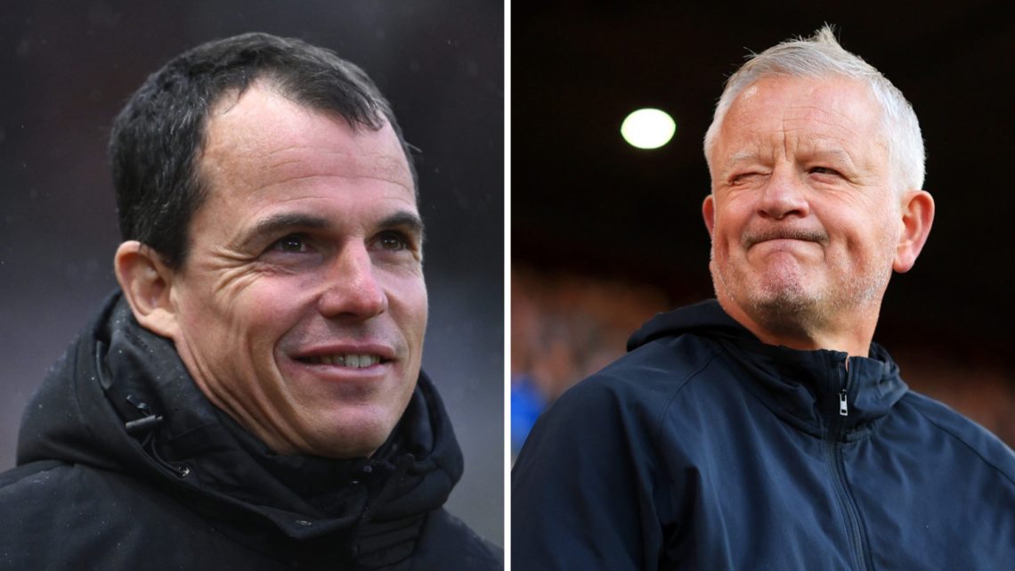 Chris Wilder, Manager of Sheffield United, looks on prior to the Sky Bet Championship Play-Off Semi Final Second Leg match between Sheffield United...