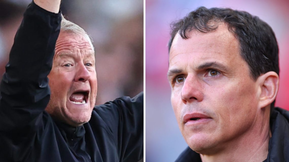 Chris Wilder the head coach / manager of Sheffield United reacts during the Sky Bet Championship Play-Off Semi Final Second Leg match between Sheff...