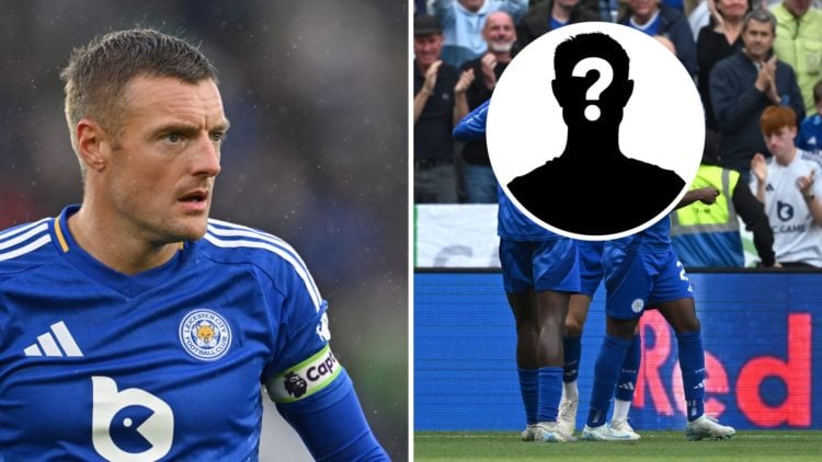 Jamie Vardy captains Leicester City vs Chelsea, Ricardo Pereira shouts instructions after Kasey McAteer scores for Leicester, a mystery man figure ...