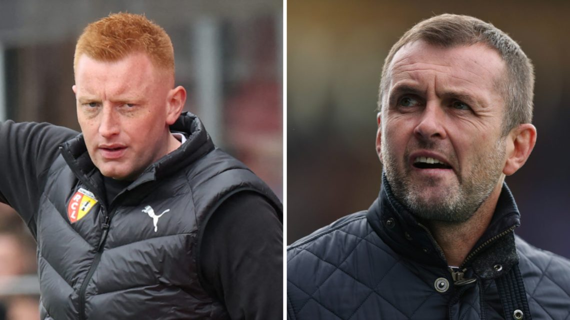 Southampton manager Will Still and Charlton Athletic manager Nathan Jones