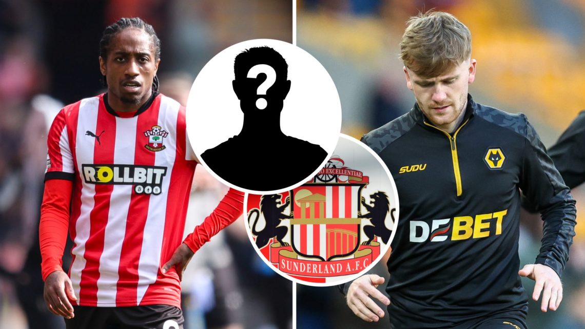 Kyle Walker-Peters, Callum Doyle, Sunderland AFC badge and mystery icon