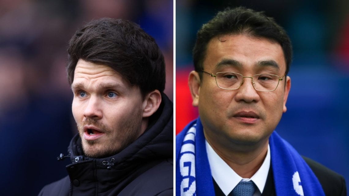 A split image of Sheffield Wednesday's Danny Rohl and Dejphon Chansiri