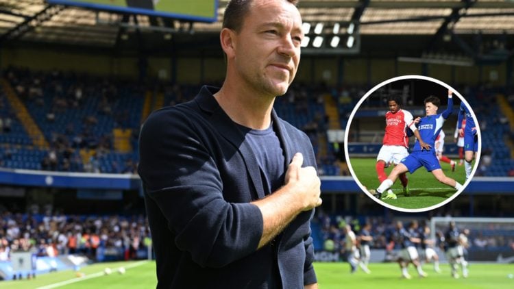 An image of John Terry with an inset of Leo Castledine