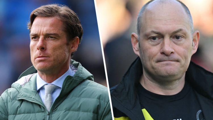 Split image of Scott Parker (L) and Alex Neil (R)