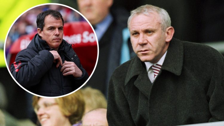 Regis Le Bris and Peter Reid