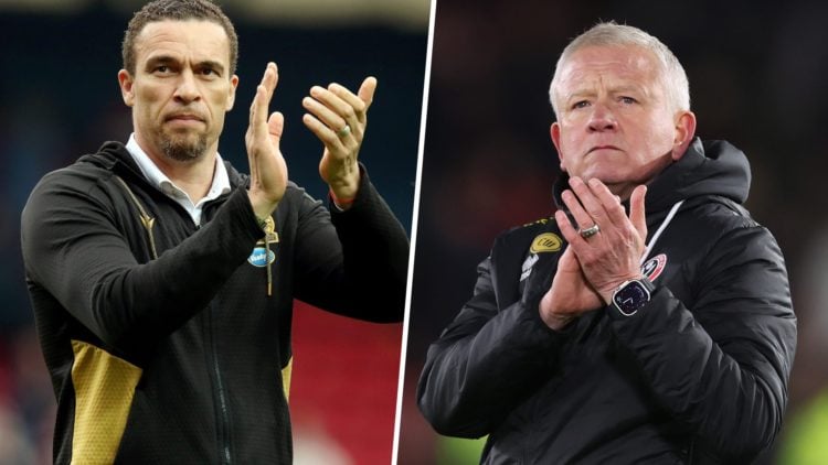 Valerien Ismael and Chris Wilder