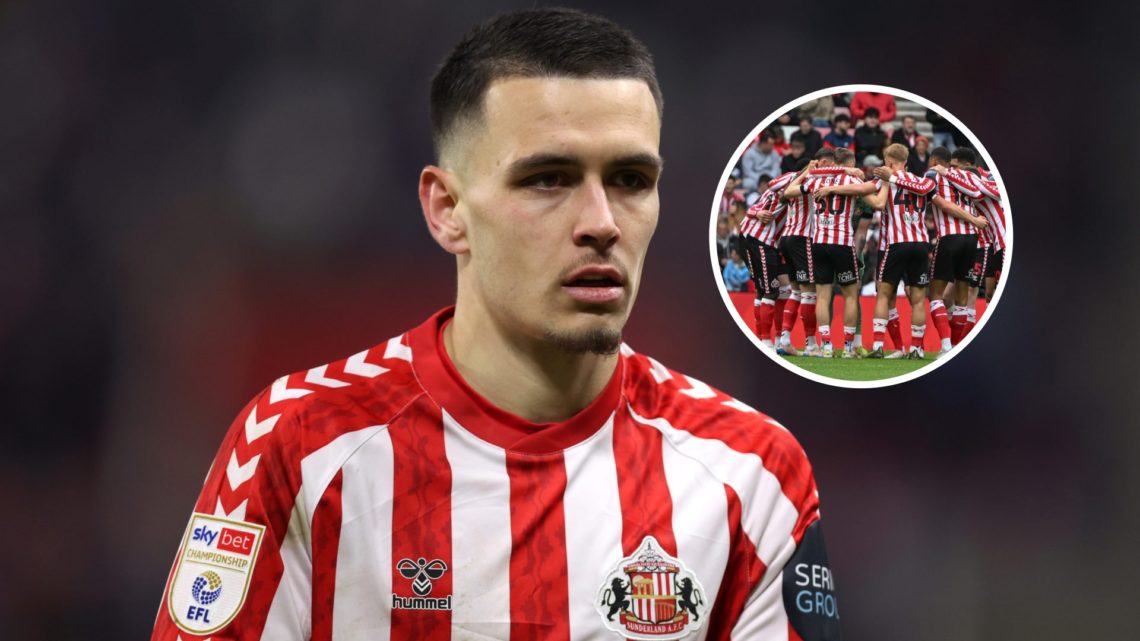 Enzo Le Fee and inset, Sunderland squad