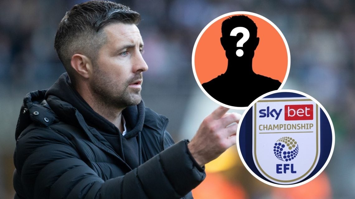 Alan Sheehan Interim Manager of Swansea City gives instructions to his players during the Sky Bet Championship match between Swansea City and Black...